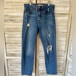 Levi’s Wedgie Straight Women’s Jeans- Medium Wash